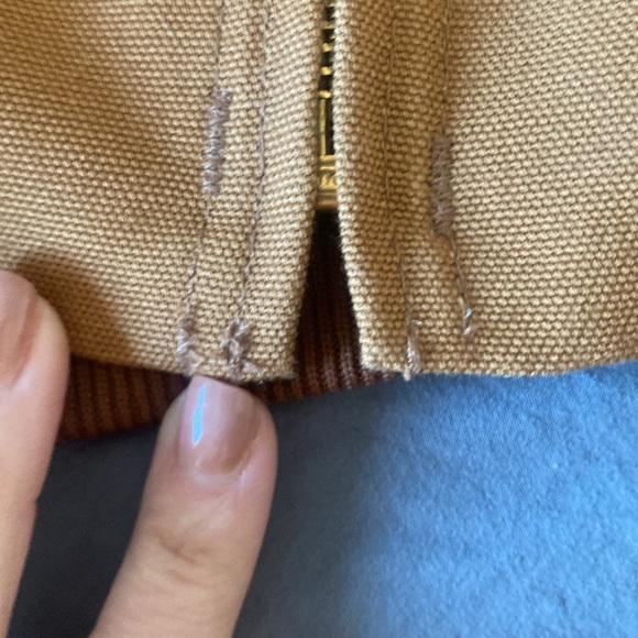 USED CARHARRT LOOSE FIT MENS JACKET 4X *not insulated* - Picture 4 of 10